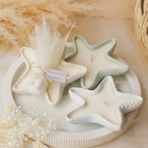 Starfish Candle Πήλινο