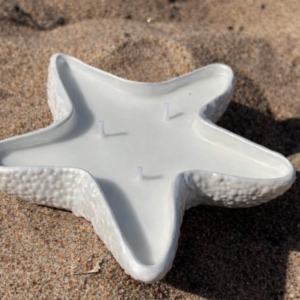 Starfish Candle Πήλινο
