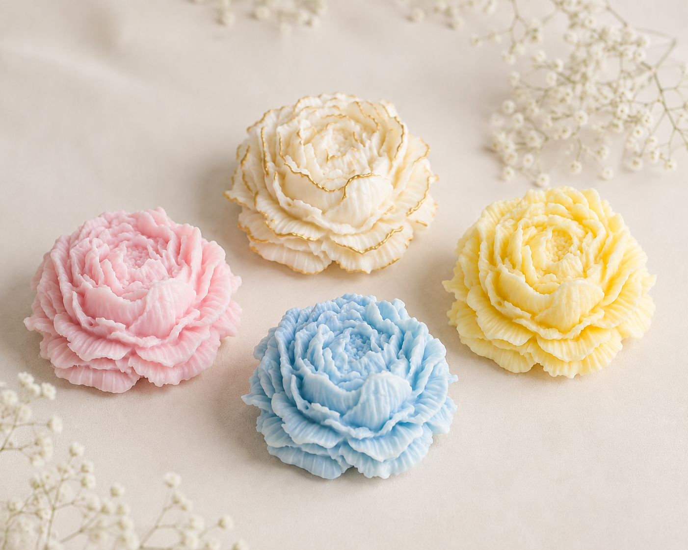Mini Peony Wax Melt